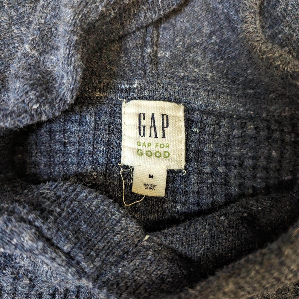 Gap Mens Hooded Pullover Sweater - image 2
